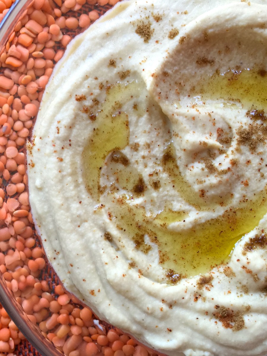 Red Lentil Hummus