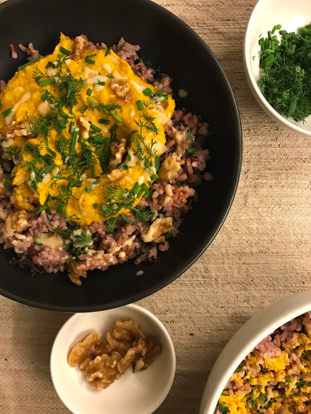 Pumpkin Sunflower seed Miso&nbsp;bowl